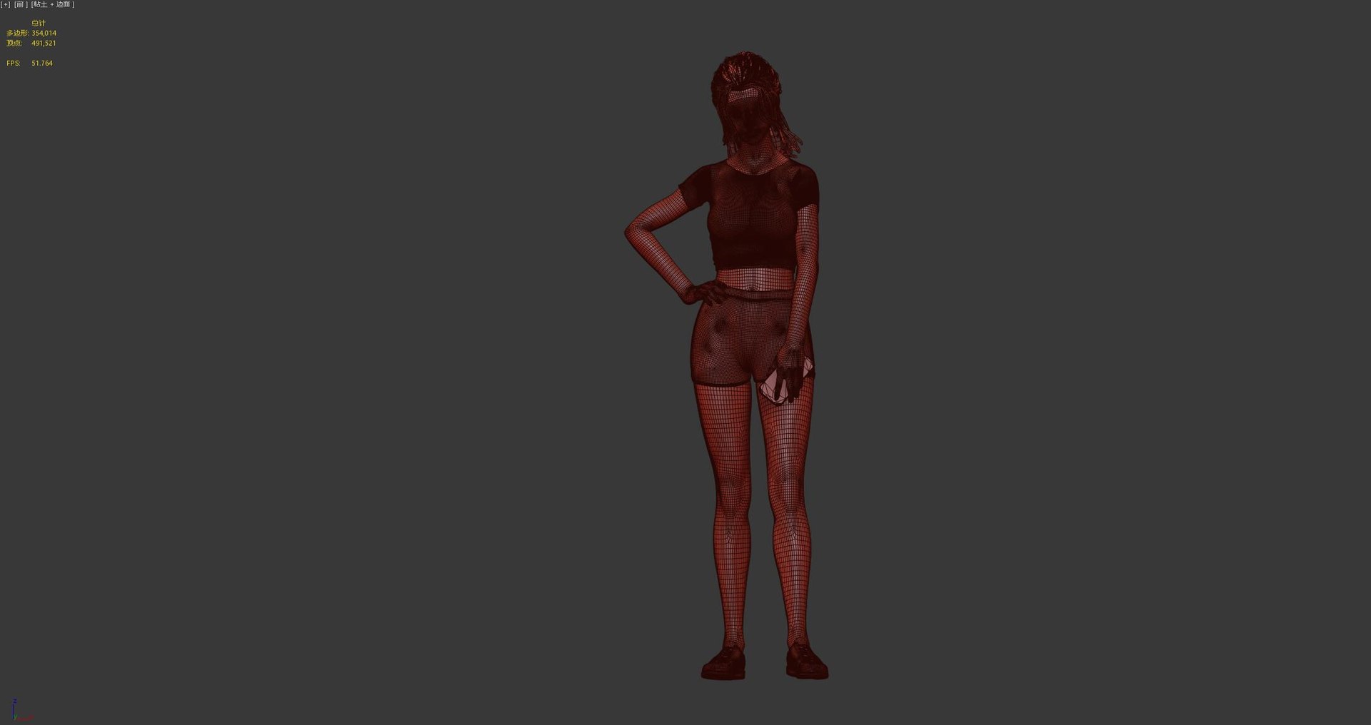 Woman ActiveWear Standing Model - TurboSquid 2222509
