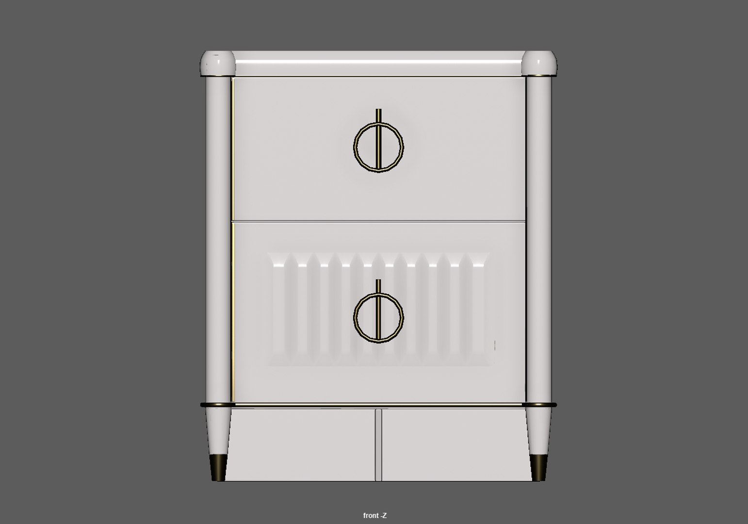 Modern Bedside Table 3D Model - TurboSquid 2218950