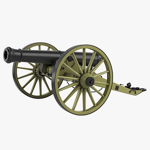 3d model of cannon field 12
