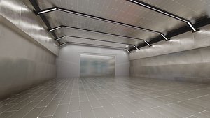 Home Garage Base Interior 3D model