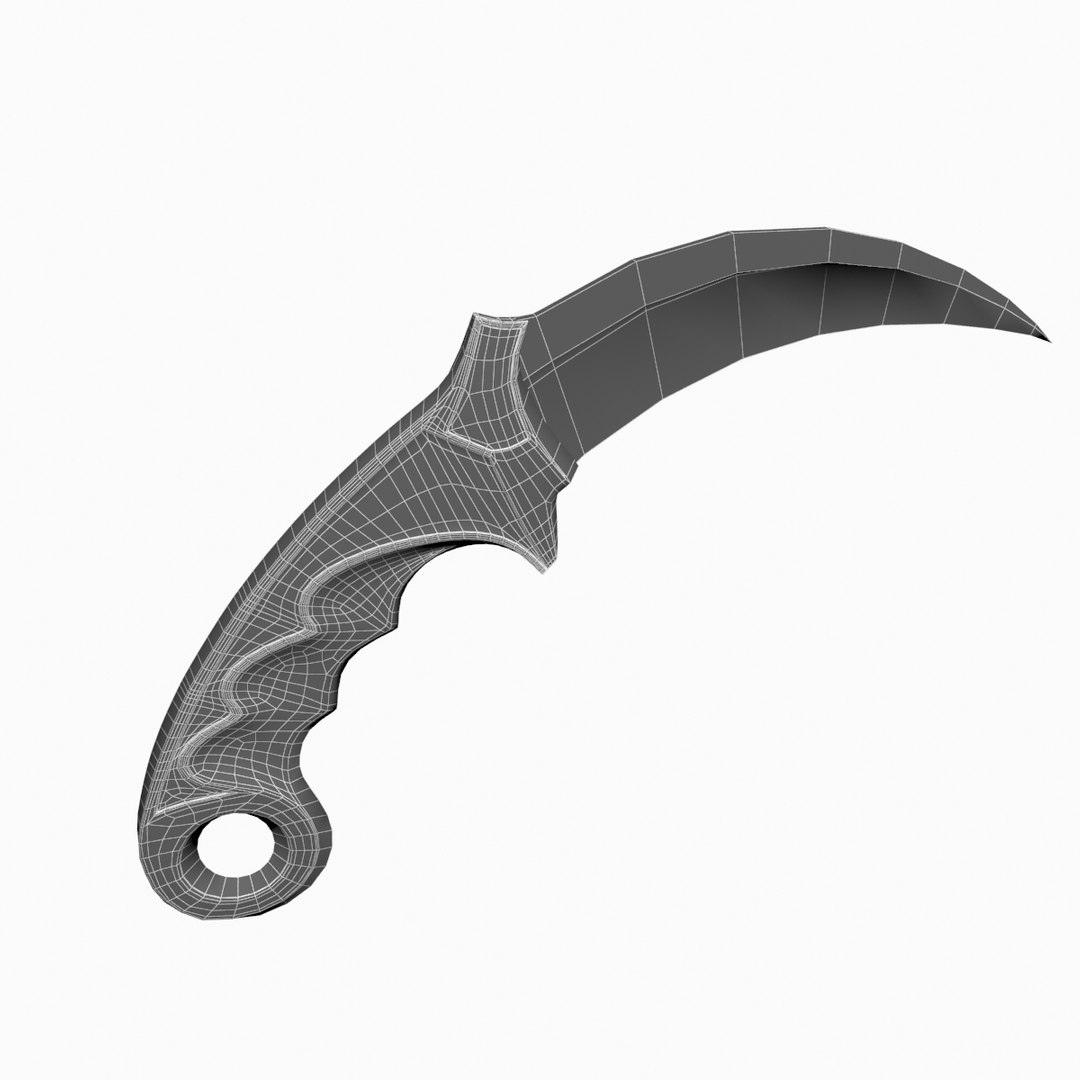 Karambit Knife 3D Model - TurboSquid 1180564