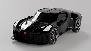 bugatti la voiture noire