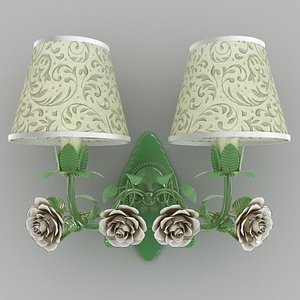 3ds max sconce rose