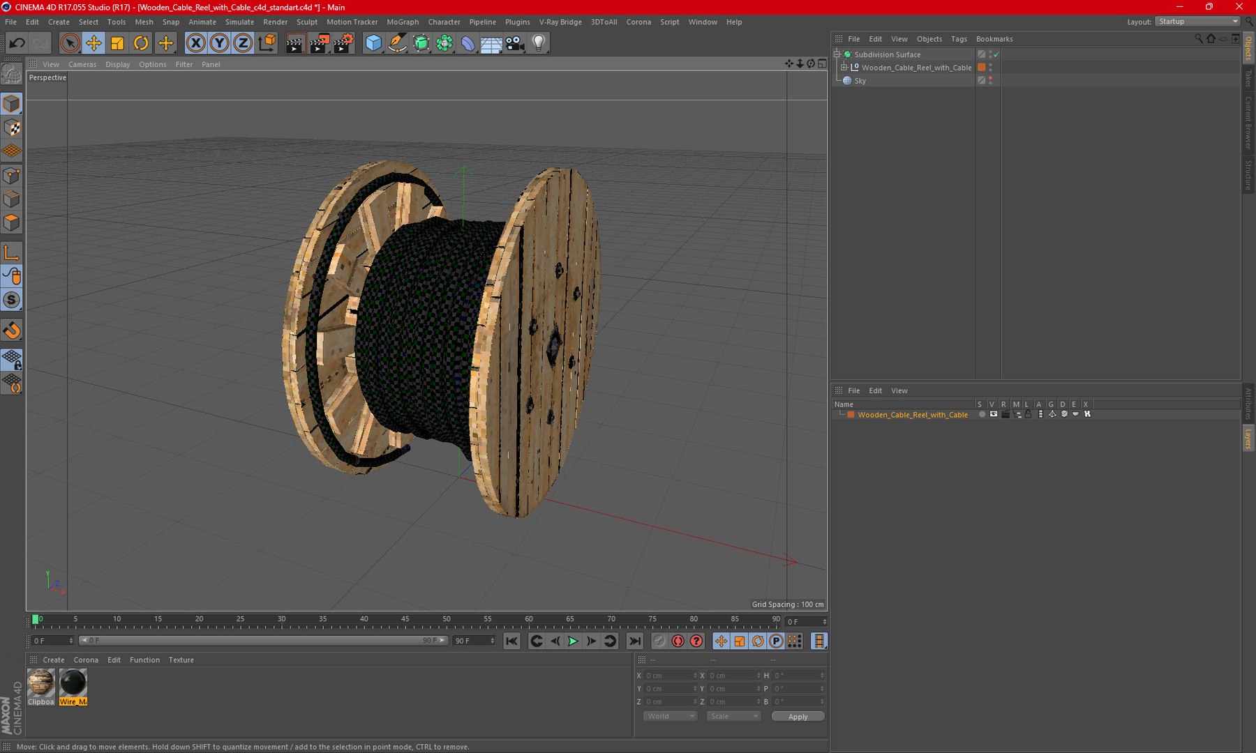 3D Wooden Cable Reel with Cable model https://p.turbosquid.com/ts-thumb/uW/XMxyir/c8/woodencablereelwithcable3dmodel022/jpg/1723763395/1920x1080/fit_q87/3d8433faafe86046b909929f4197c9fbcb53994f/woodencablereelwithcable3dmodel022.jpg
