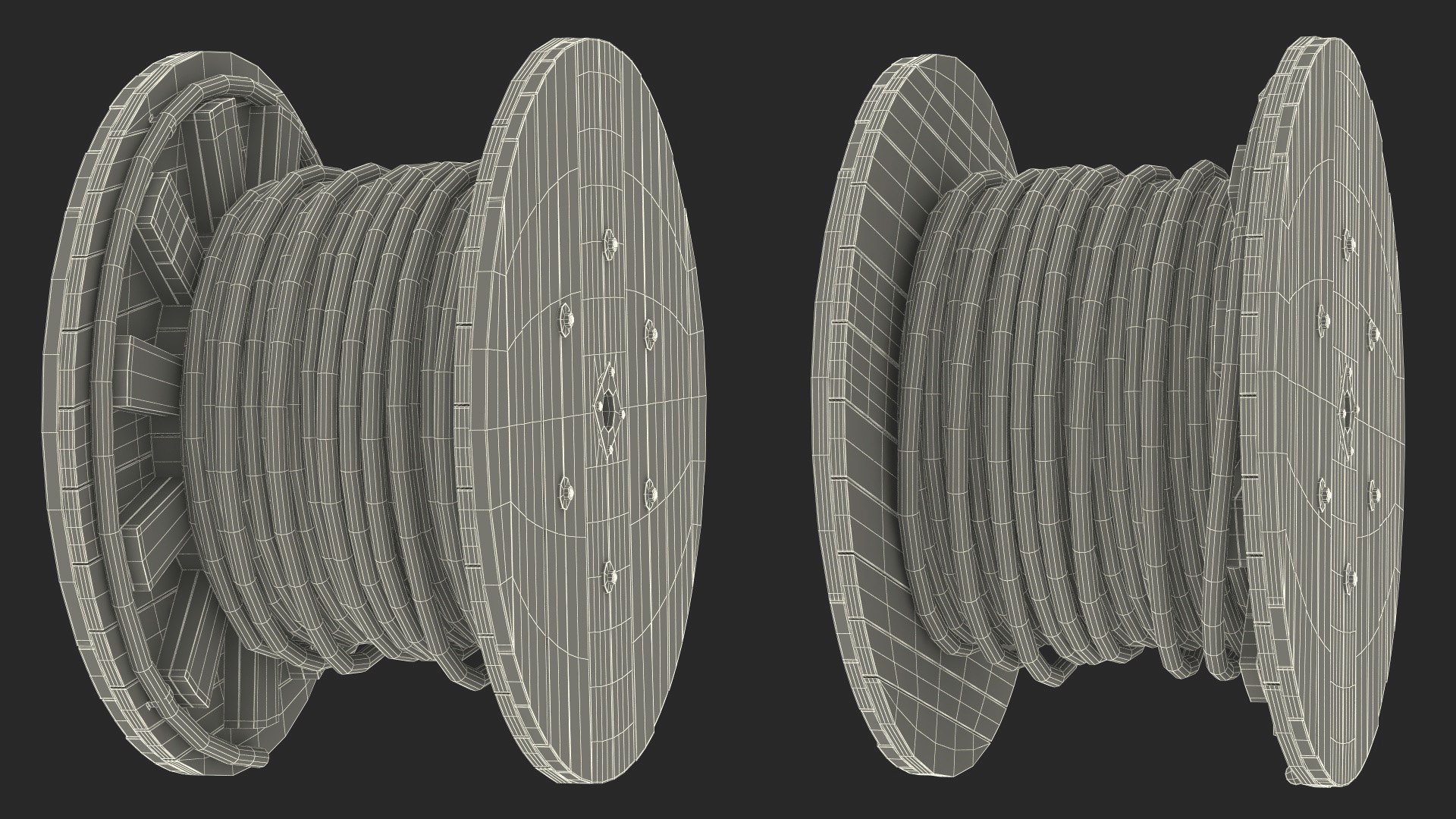 3D Wooden Cable Reel with Cable model https://p.turbosquid.com/ts-thumb/uW/XMxyir/gU/woodencablereelwithcable3dmodel017/jpg/1723763379/1920x1080/fit_q87/b0e03f4a0cb0f0f4eb11ff554026be29bcab3657/woodencablereelwithcable3dmodel017.jpg