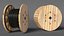 Wooden Cable Reel with Cable