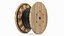 Wooden Cable Reel with Cable