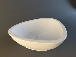 3d model of axor massaud bath