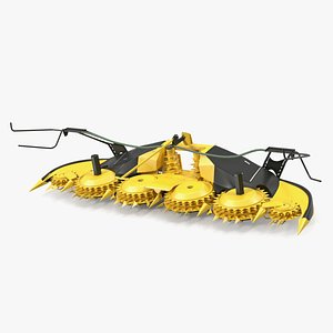 3D model New Holland 750BFI Rotary Corn Head Harvesting Unit New