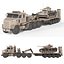 Oshkosh M1070 with Trailer Tank