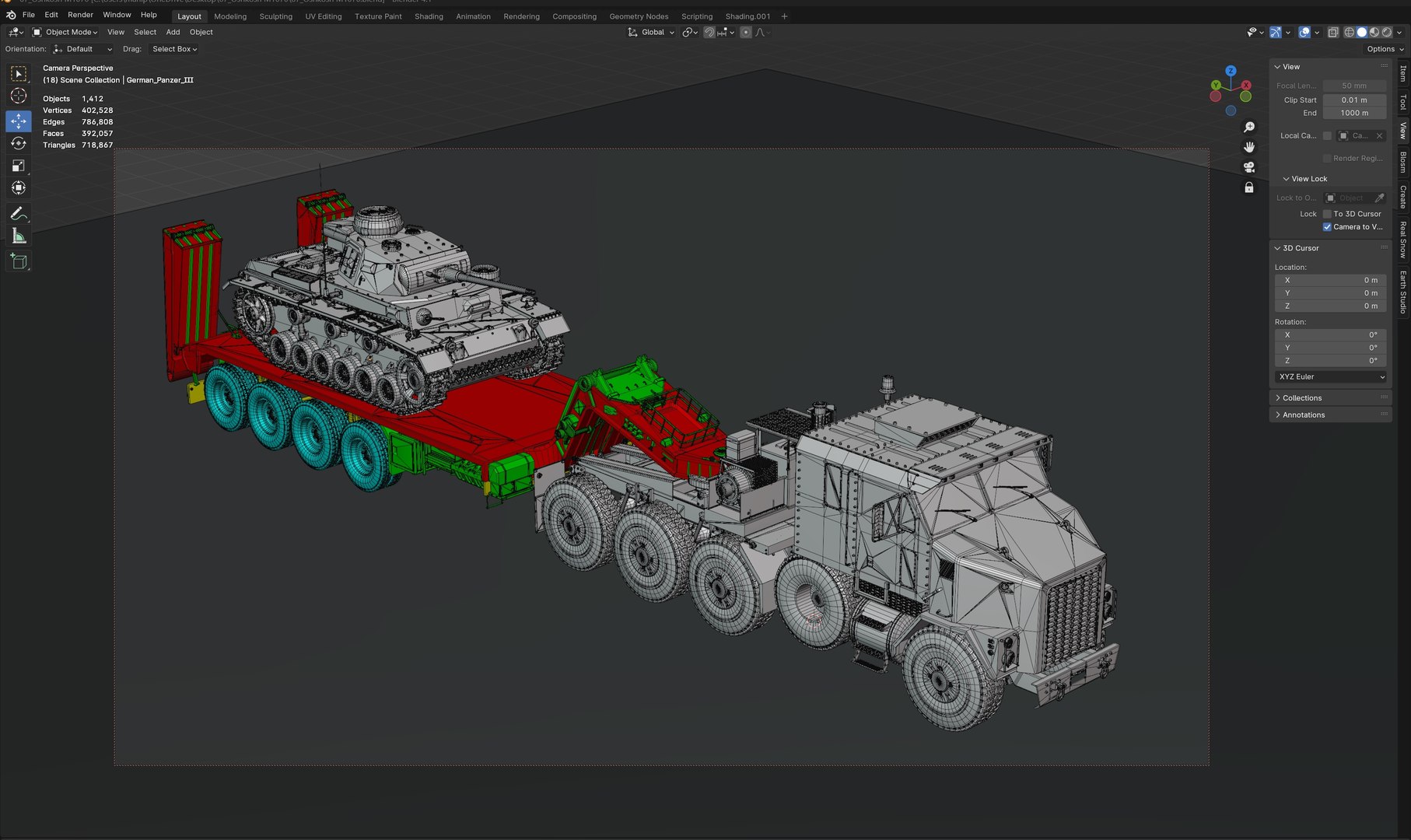 3D Oshkosh M1070 with Trailer Tank model https://p.turbosquid.com/ts-thumb/uW/XnHwxb/Vn/blender/jpg/1729051361/1920x1080/fit_q87/392085ffaa959d6afe3cbd9a3924ab80def069cf/blender.jpg
