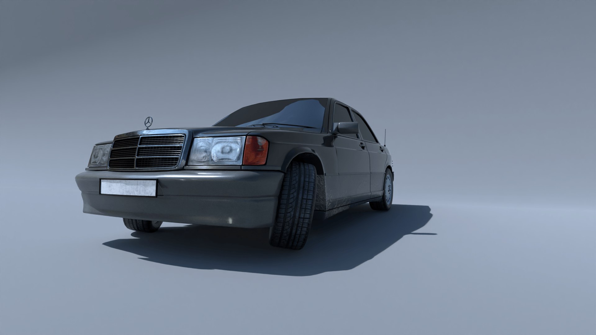 Free Mercedes Benz 190 3D Model - TurboSquid 2072330