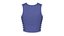 Girls Chest Cut Out keyhole Zip Crop Top