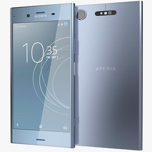 3D model realistic sony xperia xz1