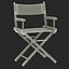 director chair accessories 3 3d model