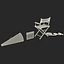 director chair accessories 3 3d model