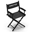 director chair accessories 3 3d model
