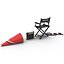 director chair accessories 3 3d model