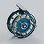 Fly Fishing Reel with Perforated Spool and Adjustable Drag