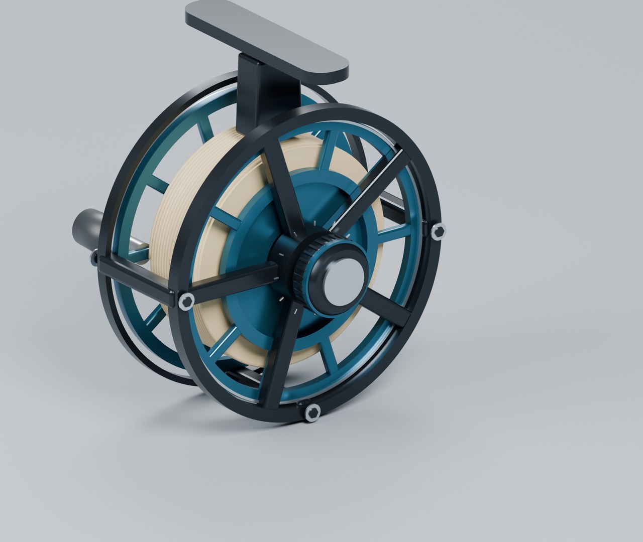 Fly Fishing Reel with Perforated Spool and Adjustable Drag 3D model https://p.turbosquid.com/ts-thumb/uW/fXA2ce/LV/05_detail/jpg/1793273904/1920x1080/fit_q87/3162c3b7d9a8077c8284e8b12688c0c7bed1cc51/05_detail.jpg