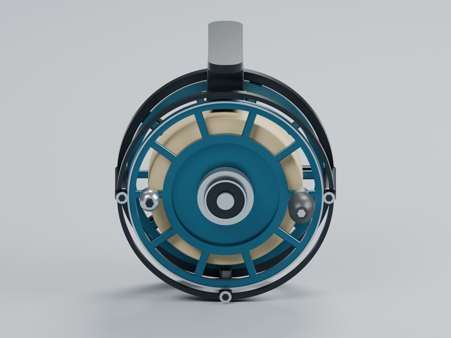 Fly Fishing Reel with Perforated Spool and Adjustable Drag 3D model https://p.turbosquid.com/ts-thumb/uW/fXA2ce/TP/rotation/jpg/1793273905/1920x1080/turn_fit_q99/8c614ffb7b9fcffd92f84952db5d3321b0990baa/rotation-1.jpg