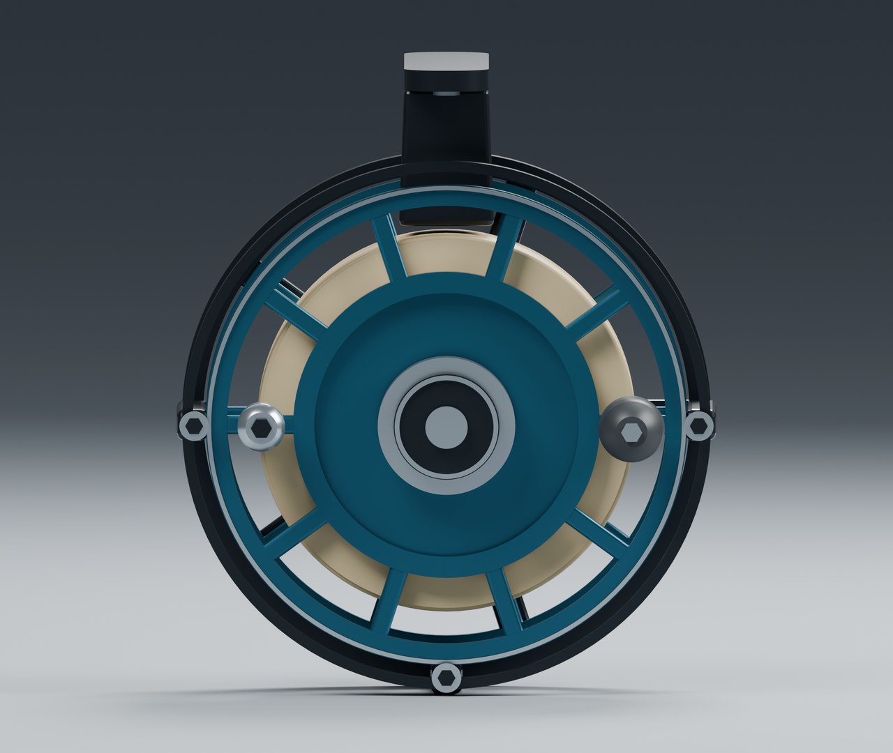 Fly Fishing Reel with Perforated Spool and Adjustable Drag 3D model https://p.turbosquid.com/ts-thumb/uW/fXA2ce/wR/03_front/jpg/1793273901/1920x1080/fit_q87/4d0a9a5392885420f6397a943ec42d30b53e6e47/03_front.jpg