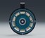 Fly Fishing Reel with Perforated Spool and Adjustable Drag