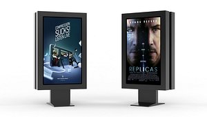 3D Electronic Kiosk model