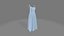 Robe à jupe froncée Style3D