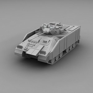 transport warrior ifv 3d model