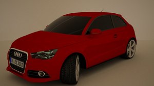 3dsmax audi a1 2010