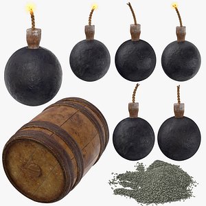 Bombs Gunpowder Keg Powder Collection