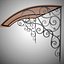 Wrought Iron Awning 7