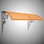 Wrought Iron Awning 7
