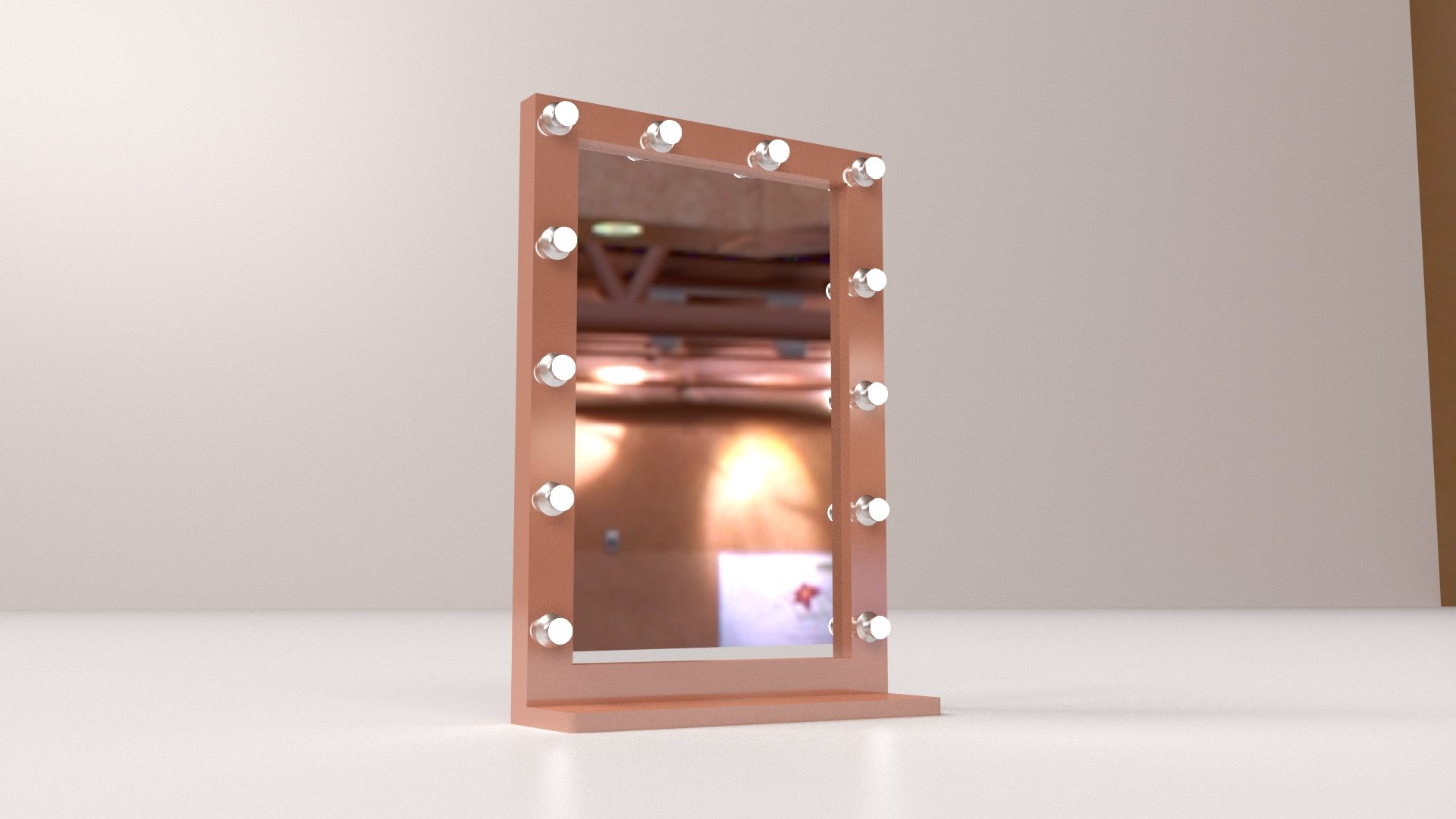 3D Makeup Artist Mirror TurboSquid 1681015