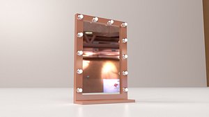 3D makeup artist mirror