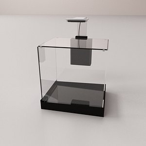desktop aquarium 3D model
