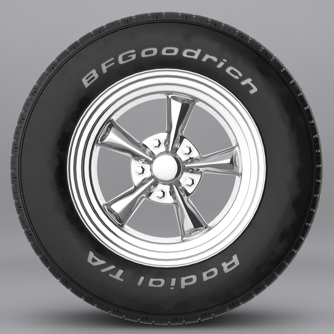 Hot Rod Rim 3d Obj