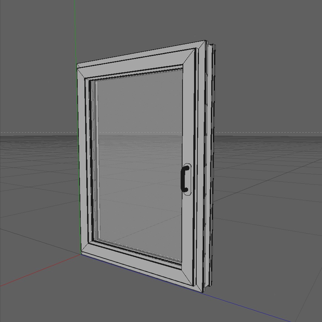 3ds Modern Window