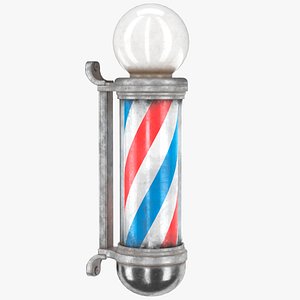 Barber Shop Pole PBR