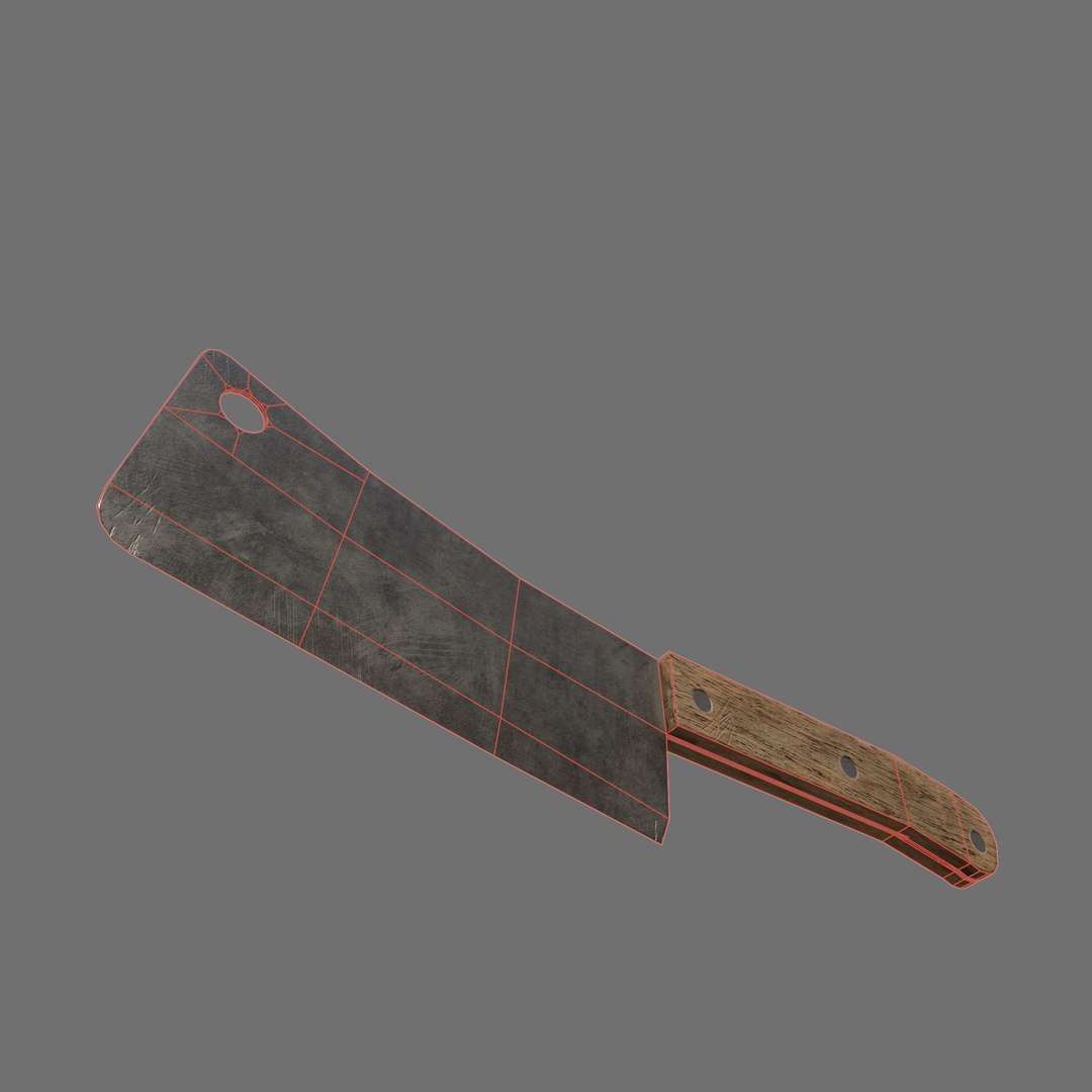 Cleaver 3D model - TurboSquid 2081981