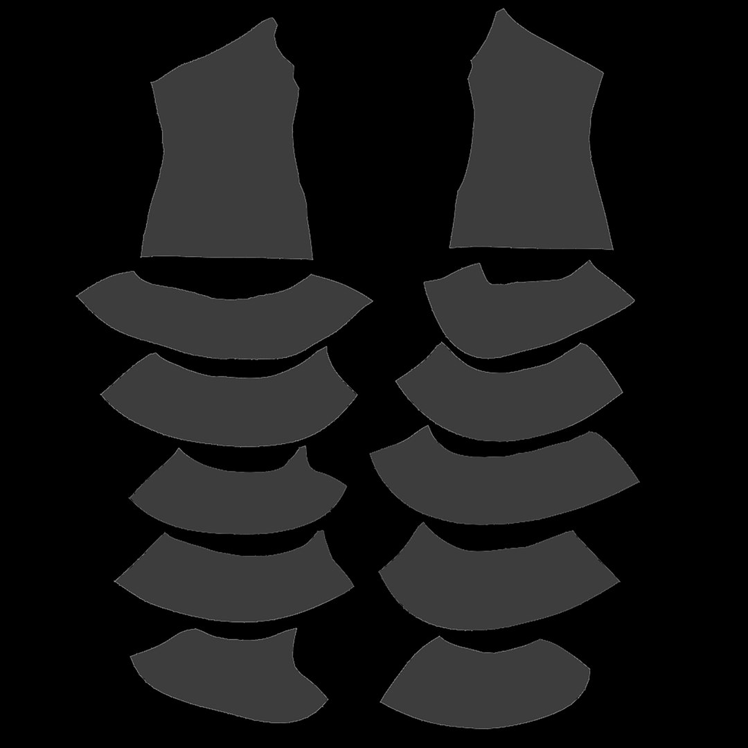 3D Ruffle One Shoulder Mini Dress - TurboSquid 1901108