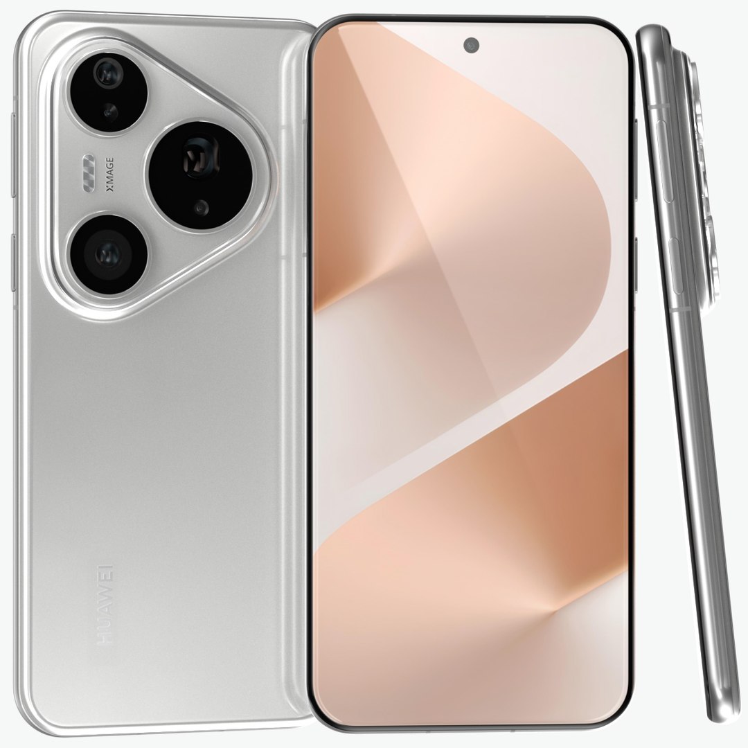 3D Huawei Pura 80 Pro Glazed White - TurboSquid 2423612
