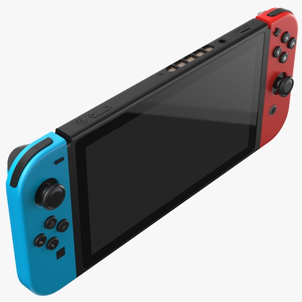 Detailed Nintendo Switch 3D