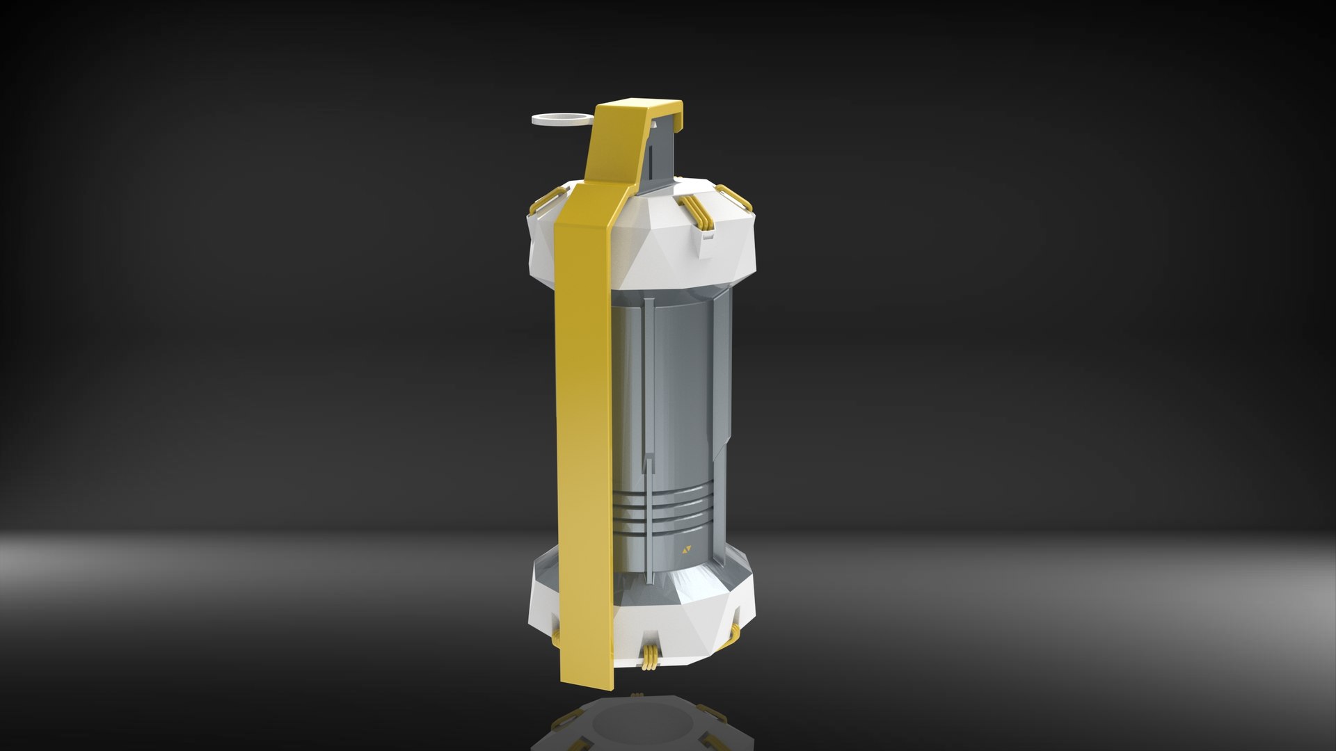 3D Sci-Fi Grenade As Stash Container Model - TurboSquid 2042952