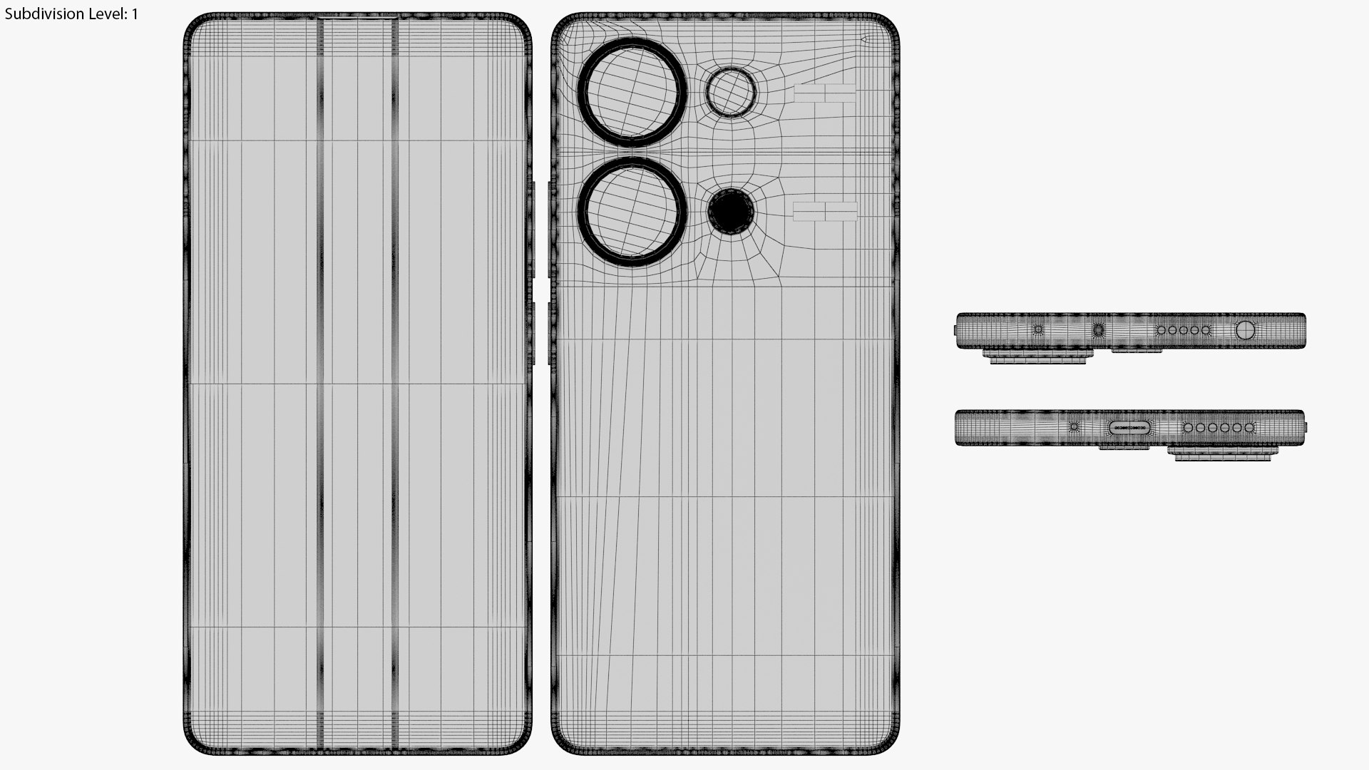 Xiaomi Redmi Note 13 4G Pro Black 3D - TurboSquid 2187620