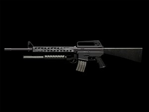m16-a2 m203 assault rifle max free