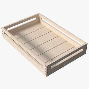 Stacking Crate h8cm 3D