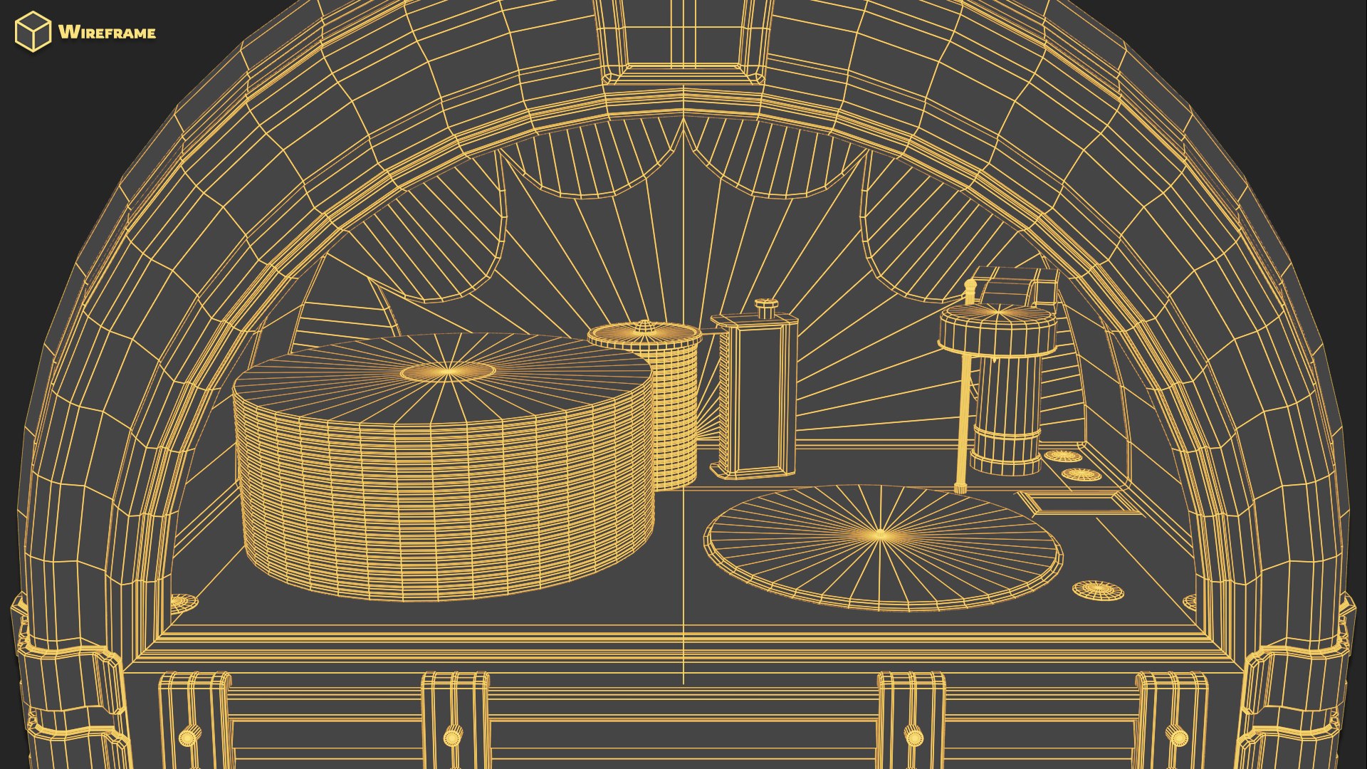3D Retro Jukebox Asset - TurboSquid 2230253