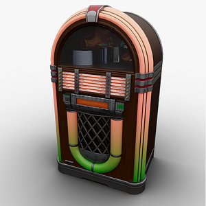 Retro Jukebox Asset